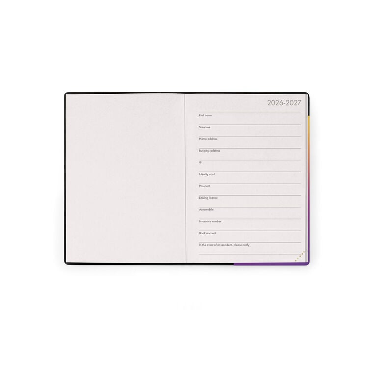 16-Month Small Daily Diary for 2026/2027 - Sunset Vibes