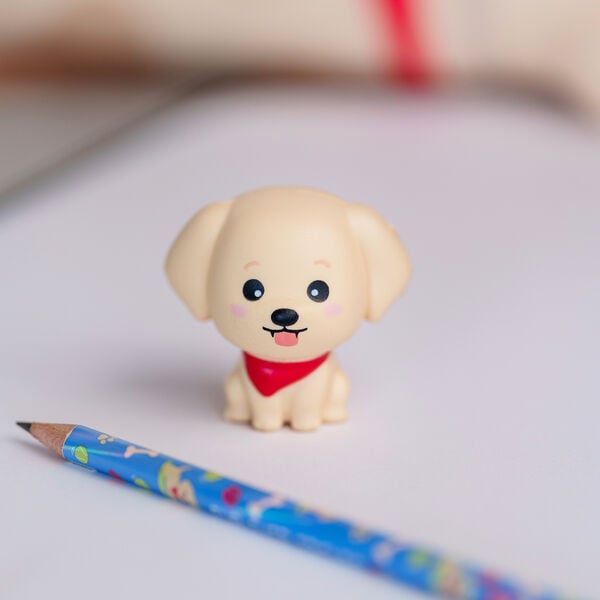 Pencil with Squishy Golden Retriver "Fur-ever Friends" - Squeezies Pencil with Squishy Golden Retriver "Fur-ever Friends" - Squeezies
