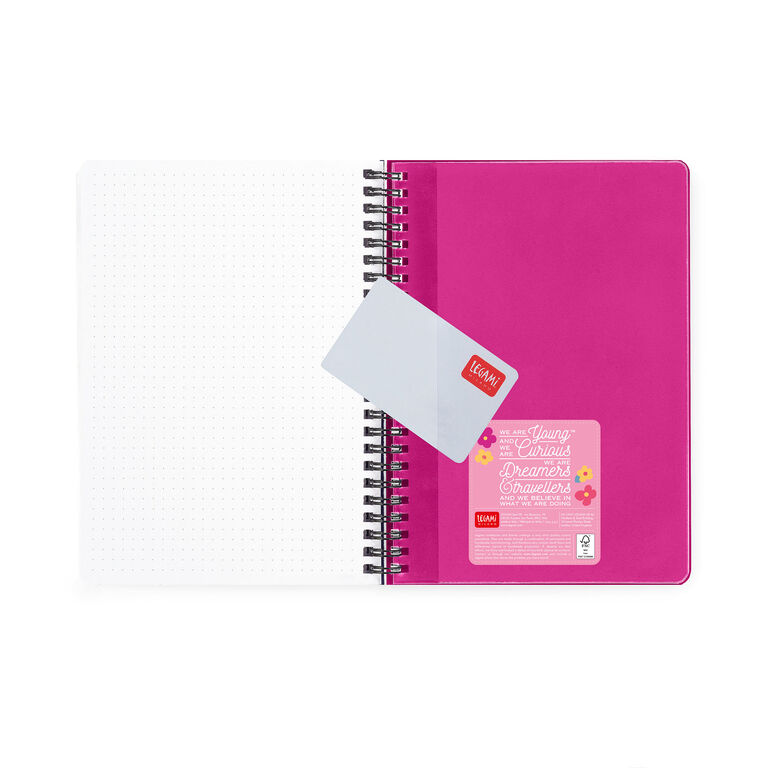 16-Month Weekly Diary for 2026/2027 - Flowers - Spiral-Bound - Large