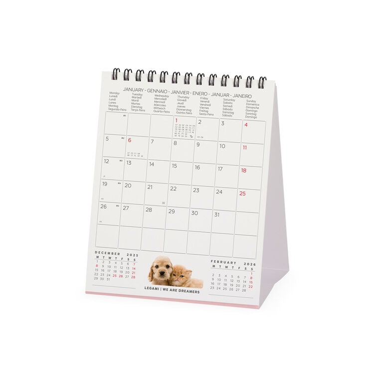 Calendario de Mesa 2026 - 12 x 14,5 cm Calendario de Mesa 2026 - 12 x 14,5 cm