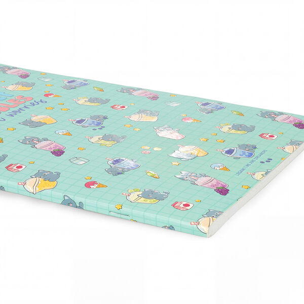 A4-Heft liniert - Kitty Bubble Tea