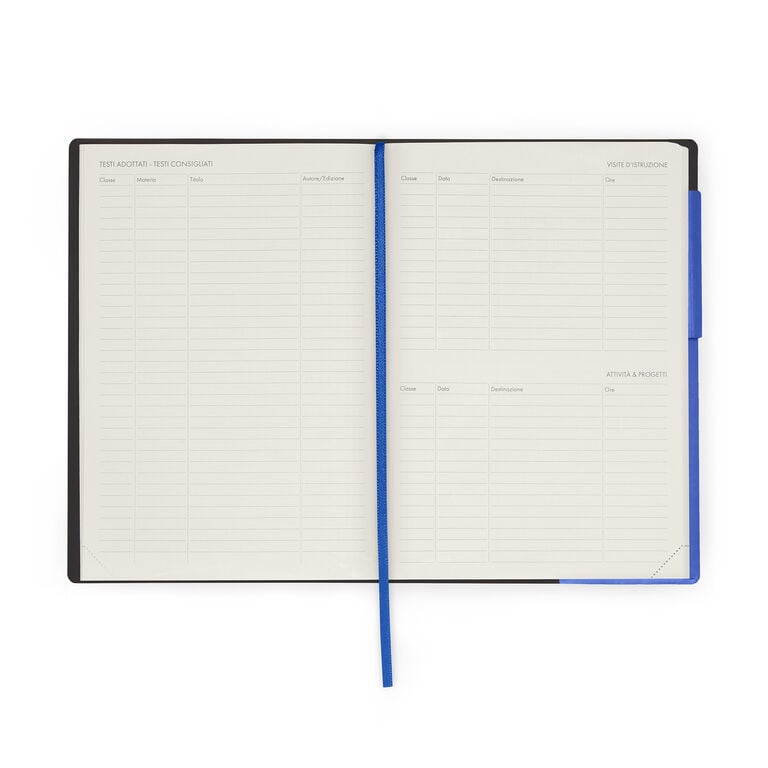 Agenda del Docente 2026/2027 Settimanale 13 Mesi - Eclectic Blue