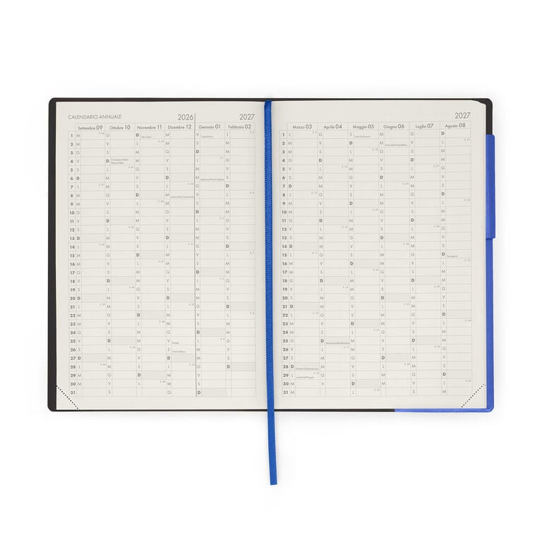 Agenda del Docente 2026/2027 Settimanale 13 Mesi - Eclectic Blue