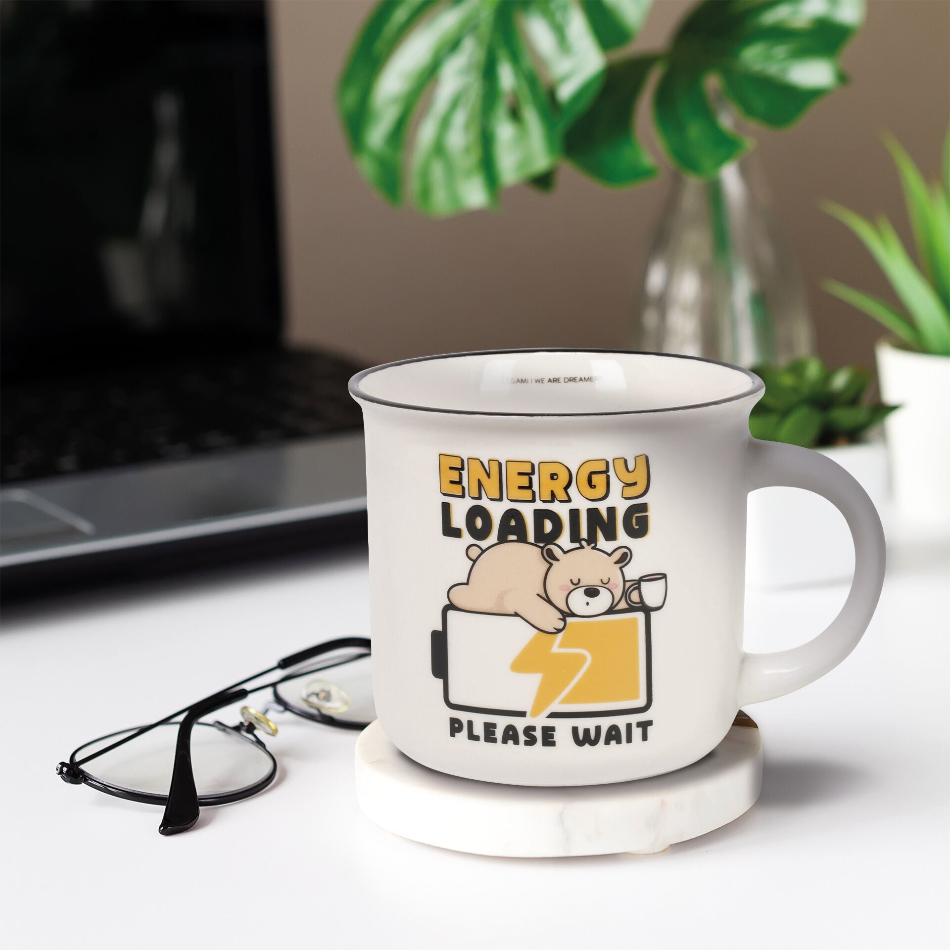 Porcelain Mug - Teddy Bear - Cup-Puccino