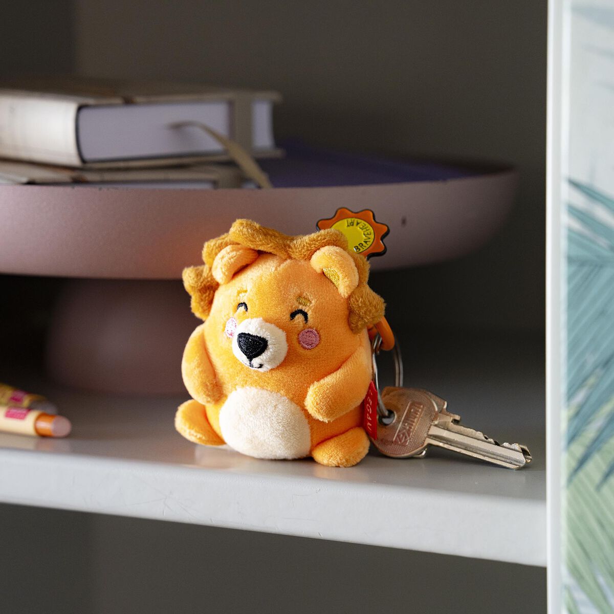 Porte Clés Lion Étain | Boutique Lion