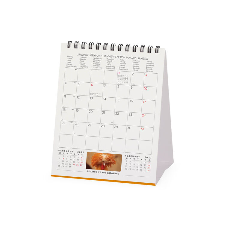 Calendario da Tavolo 2027 - 12 x 14,5 cm -Take It Easy Calendario da Tavolo 2027 - 12 x 14,5 cm -Take It Easy