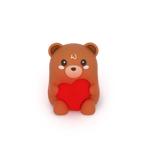 Light-up Pencil Sharpener With Container - Teddy Bear - Sharpening is Magic