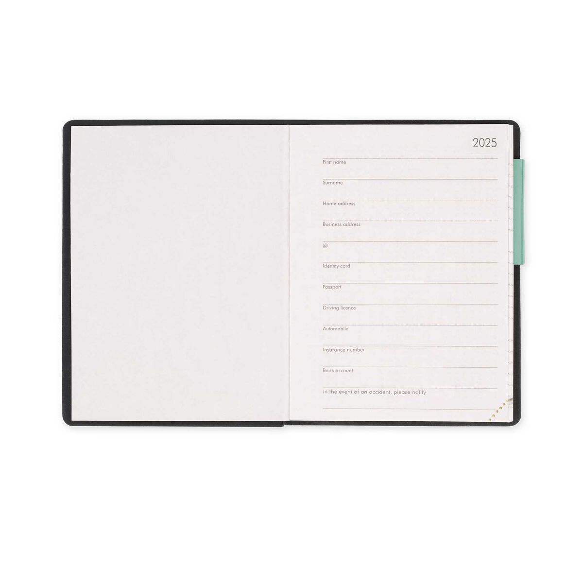 12-Month Weekly Diary - Mini - 2025 MILK AND MINT | Legami.com