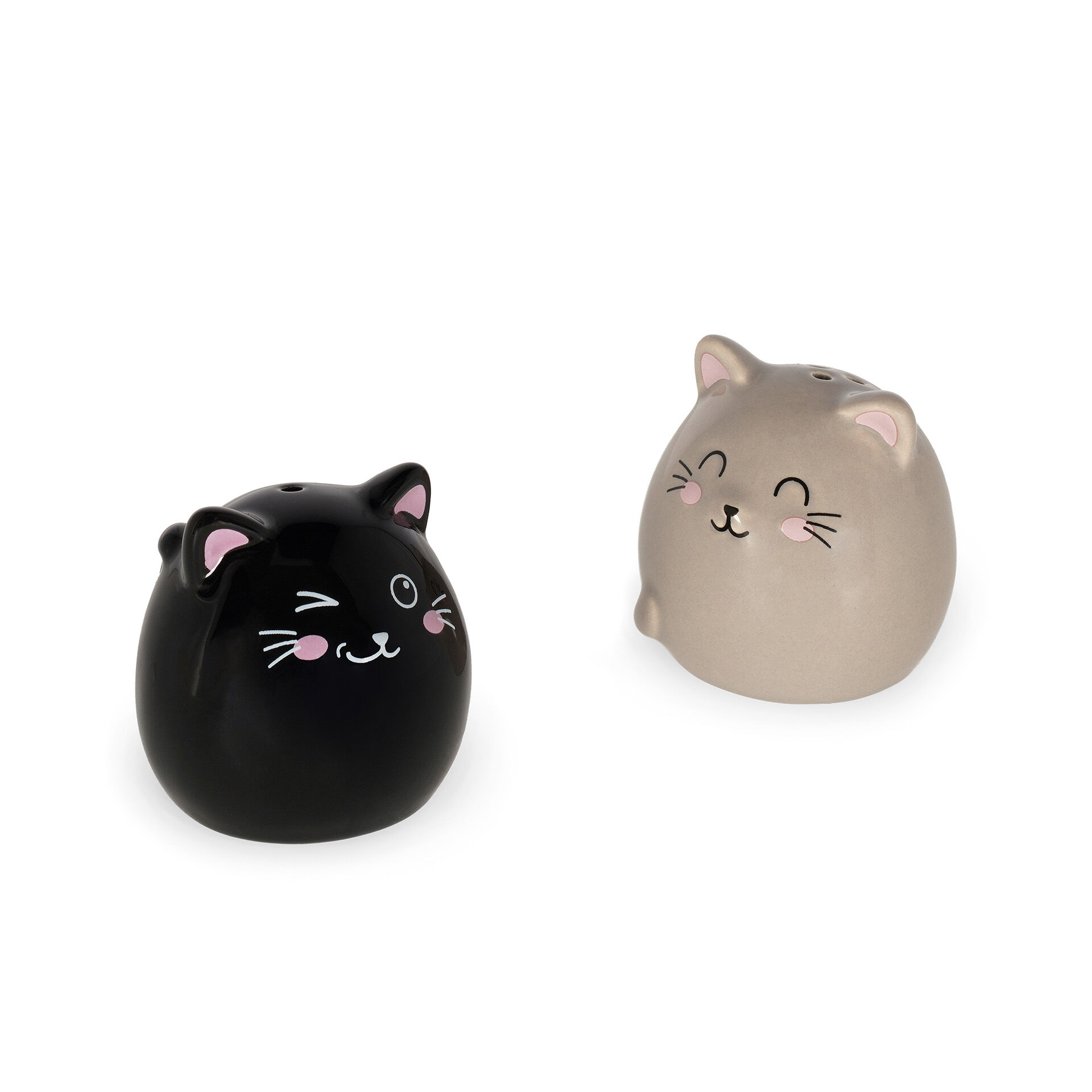 Ceramic Salt And Pepper Set - Salt & Pepper