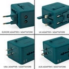 Universal Travel Adapter For Electrical Sockets, , zoo