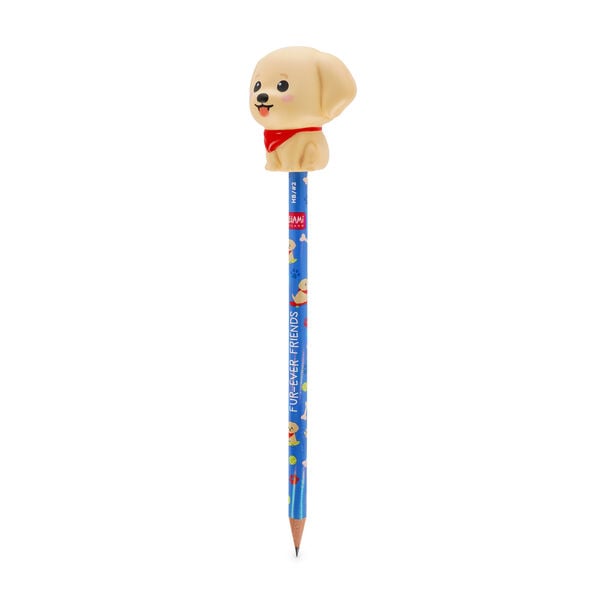 Pencil with Squishy Golden Retriver "Fur-ever Friends" - Squeezies Pencil with Squishy Golden Retriver "Fur-ever Friends" - Squeezies