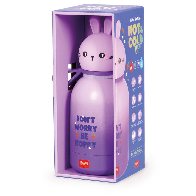 Vacuum Bottle for Kids - Bunny - Hot&Cold BFF