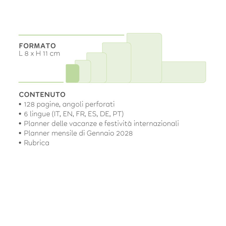 Agenda 12 Mesi Settimanale Mini 2027 - Sunset Vibes Agenda 12 Mesi Settimanale Mini 2027 - Sunset Vibes