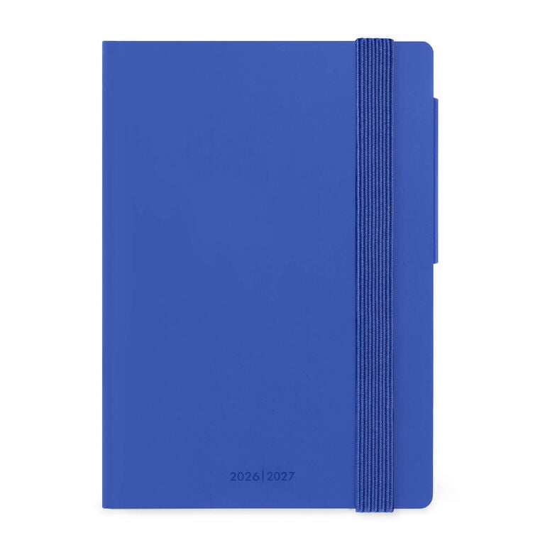 Wochenplaner 2026/2027 für 16 Monate - Eclectic Blue - Small Mit Notizbuch