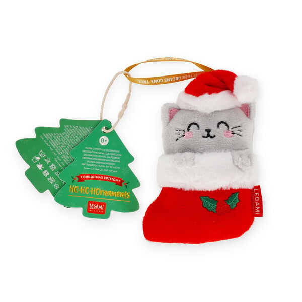 Decorazione per Albero di Natale in Peluche Kitty - Oh-Oh-Ohrnaments