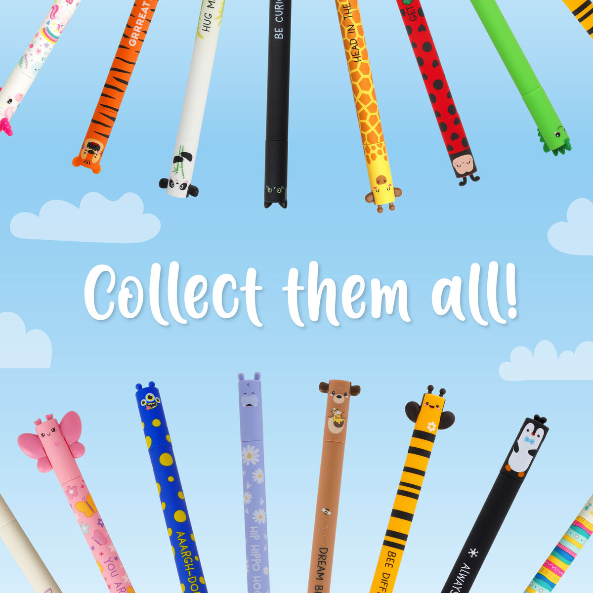 Penna Gel Cancellabile Ladybug "Get Lucky" - Erasable Pen