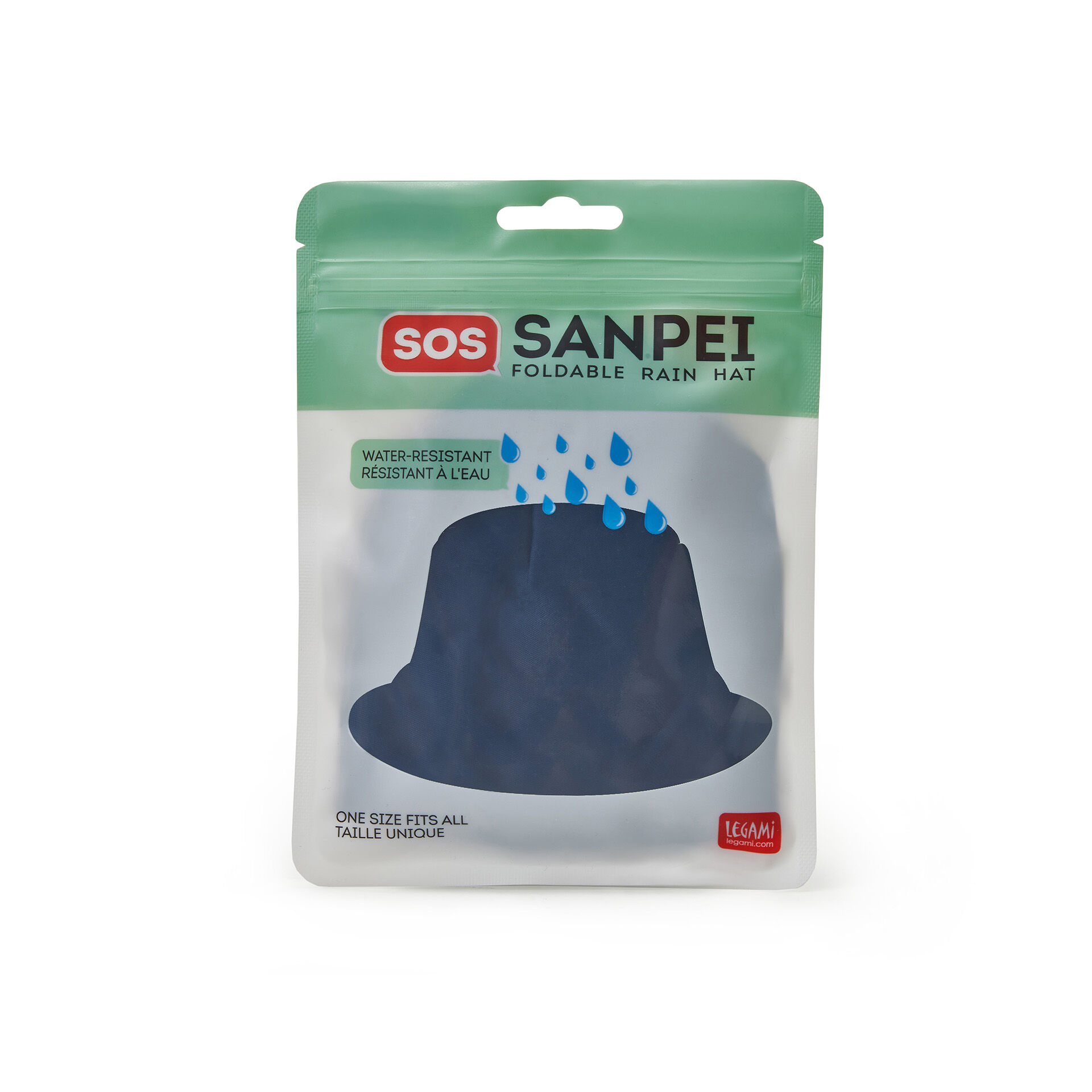 Cappello Antipioggia Pieghevole BLUE | Legami.com