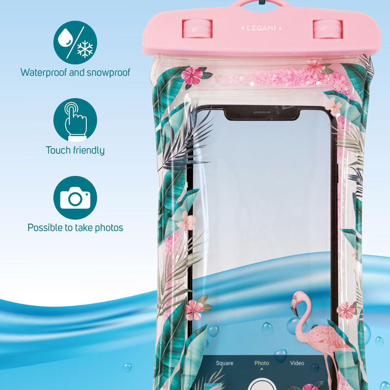 Wasserdichte Schwimmende Schutzhülle für Smartphones - Floating Waterproof Smartphone Pouch, , zoo