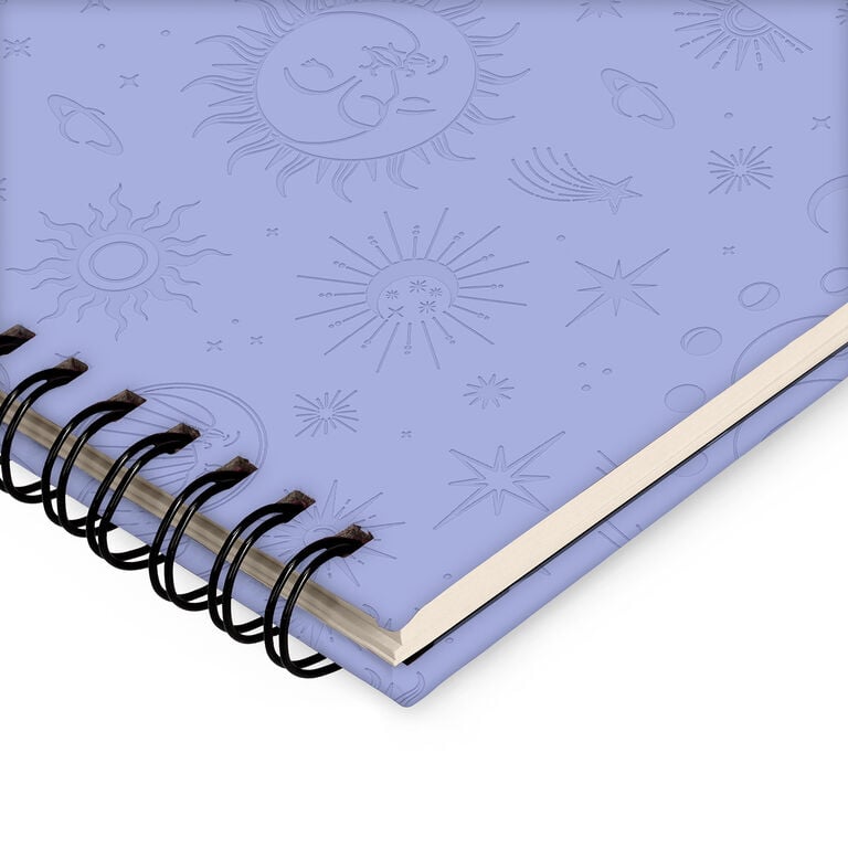 13-Month Desk Planner 2027 - Cosmic Lilac