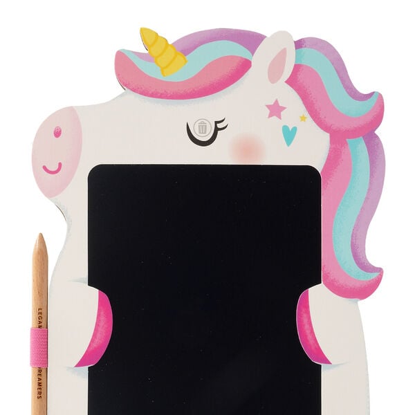 Unicorn Portable LCD Drawing Board in Cardboard - Magic Sketch Board Unicorn Portable LCD Drawing Board in Cardboard - Magic Sketch Board