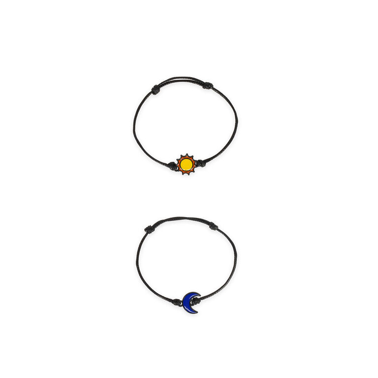 Set of 2 Bracelets - Sun & Moon