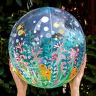 Ballon de Plage Gonflable - Good Vibes, , zoo