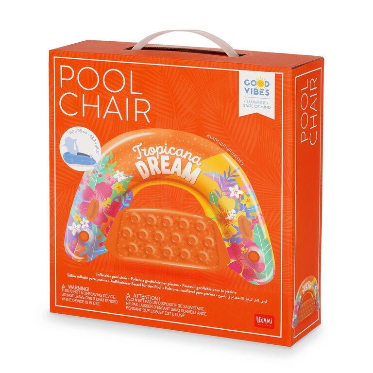 Inflatable pool chair - Tropicana Dream