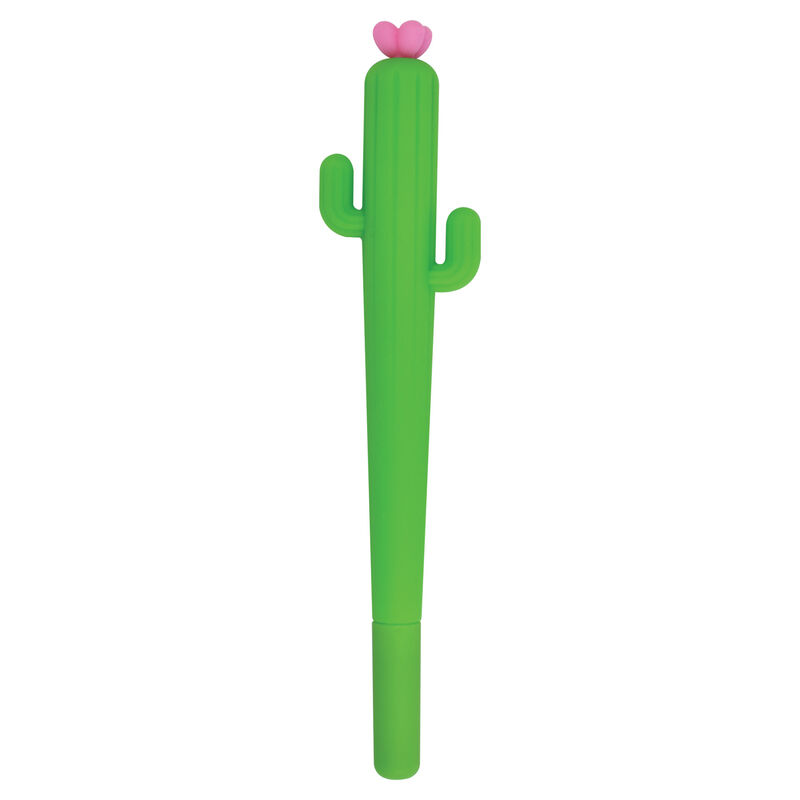Stylo Gel LEGAMI En Forme De Cactus - Pointe 0.5 Mm - Encre Noire | Design Fun Pour École, Bureau Et Loisirs