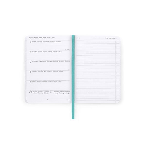 Agenda Semanal Fotográfica 2026/2027 16 Meses - Bee - Small Con Libreta