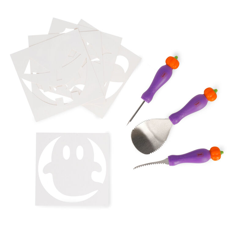 Kit para Tallar Calabazas de Halloween - Carve & Scare