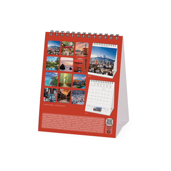 Calendario da Tavolo 2027 - 12 x 14,5 cm - Beauty of Japan