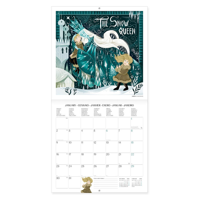 Wall Calendar 2023 - 30 x 29 Cm, , zoo