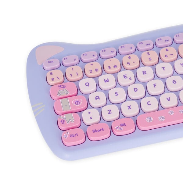 Wireless Mouse and Keyboard Set - Meow Wireless Mouse and Keyboard Set - Meow