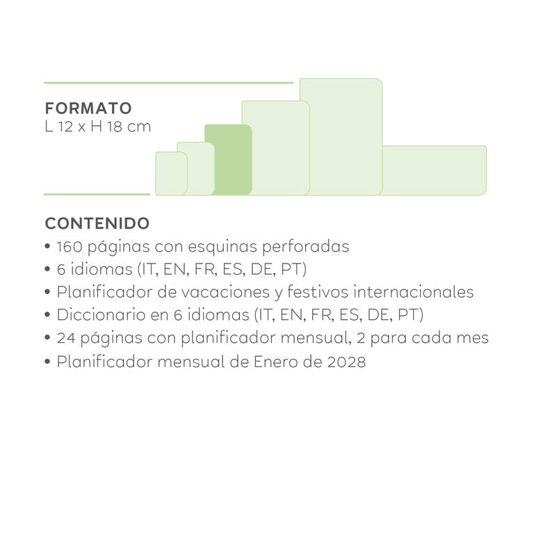 Agenda de 12 Meses Semanal Medium 2027 - Cosmic Lilac