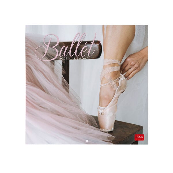 Calendario da Parete 2027 - 30 x 29 cm - Ballet