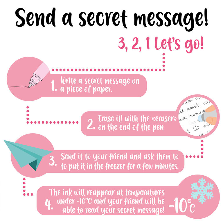 Set mit 2 Löschbaren Gelstiften - Better Together - Erasable Pen