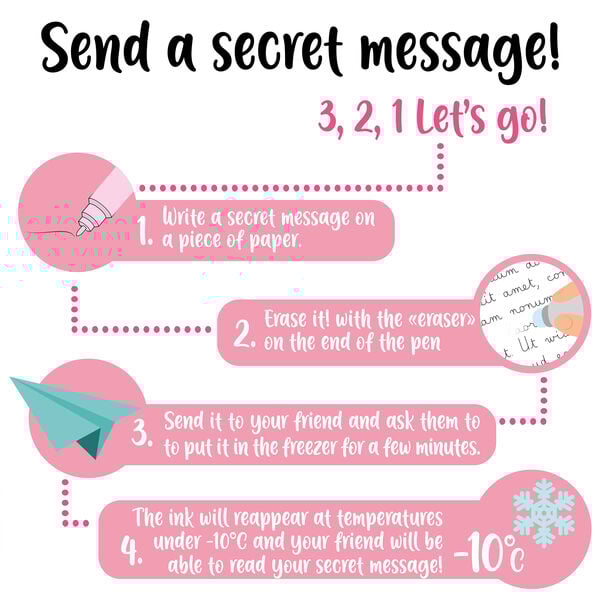 Set di 2 Penne Gel Cancellabili - Better Together - Erasable Pen Set di 2 Penne Gel Cancellabili - Better Together - Erasable Pen