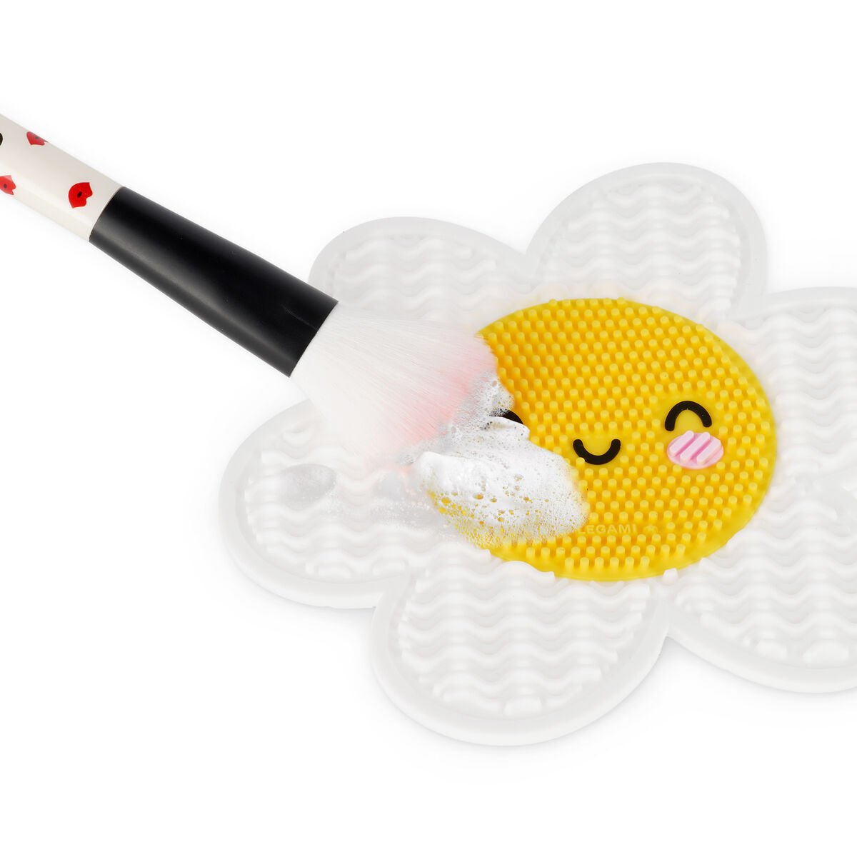 Makeup Brush Cleaning Mat - Brush it Off!, , zoo