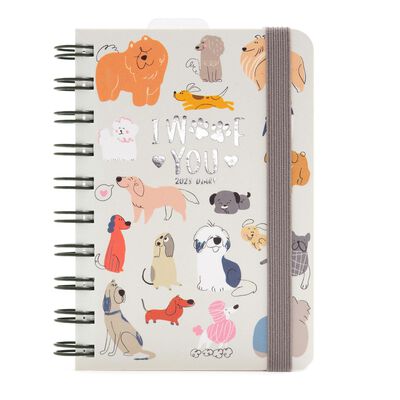 12-Month Daily Diary - Small - Spiral Bound - 2023
