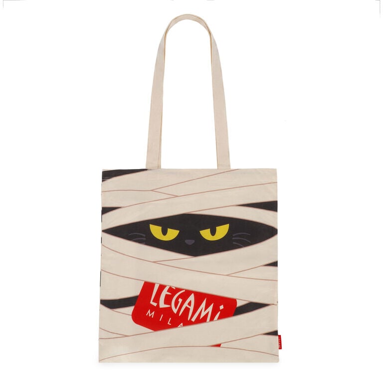 Bolsa de Algodón de Halloween Mummy Cat - Tote Bag Bolsa de Algodón de Halloween Mummy Cat - Tote Bag