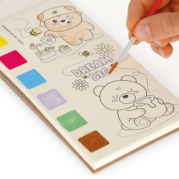 Cute Animals Watercolour Paint Pad Cute Animals Watercolour Paint Pad