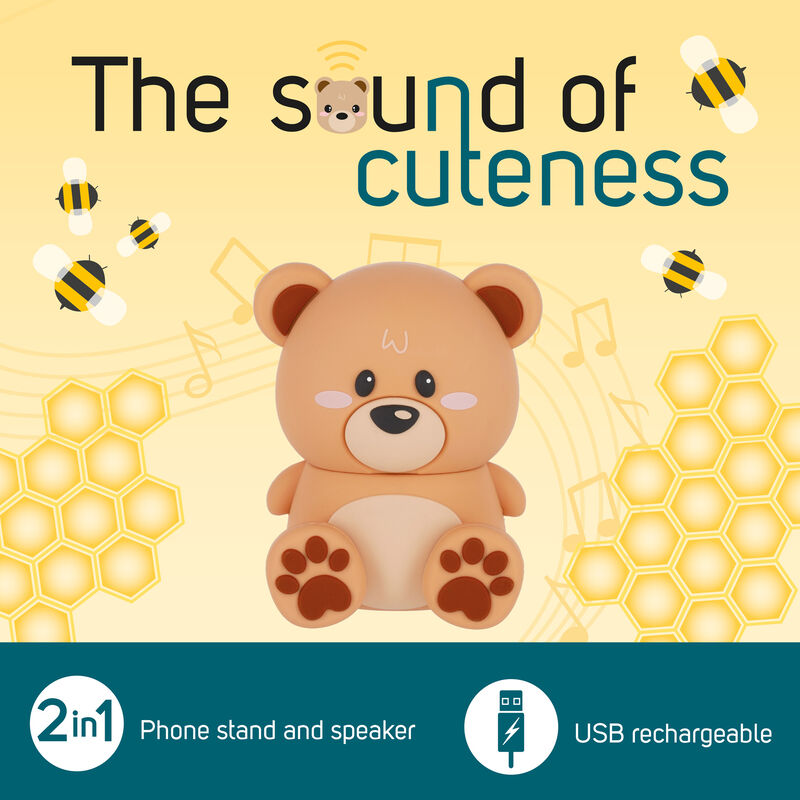 Speaker Wireless con Supporto - The Sound of Cuteness, , zoo