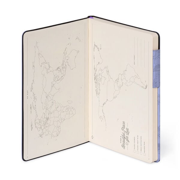 Taccuino a Righe con Copertina Morbida Monocolore - Cosmic Lilac - My Notebook Taccuino a Righe con Copertina Morbida Monocolore - Cosmic Lilac - My Notebook
