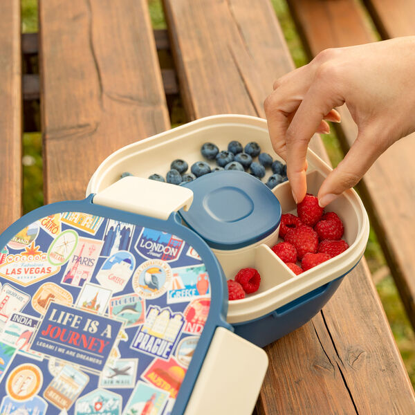 1700 ml Lunch Box - Travel Stickers - Lunch Box