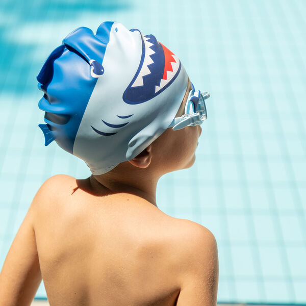 Bonnet de Bain Shark - Too Cool for the Pool