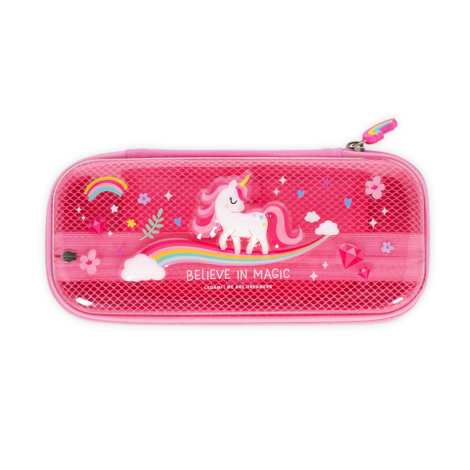 Legami - Astuccio Trasparente Rigido Unicorn - Wonderwow