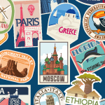 TRAVEL STICKERS
