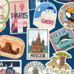 TRAVEL STICKERS