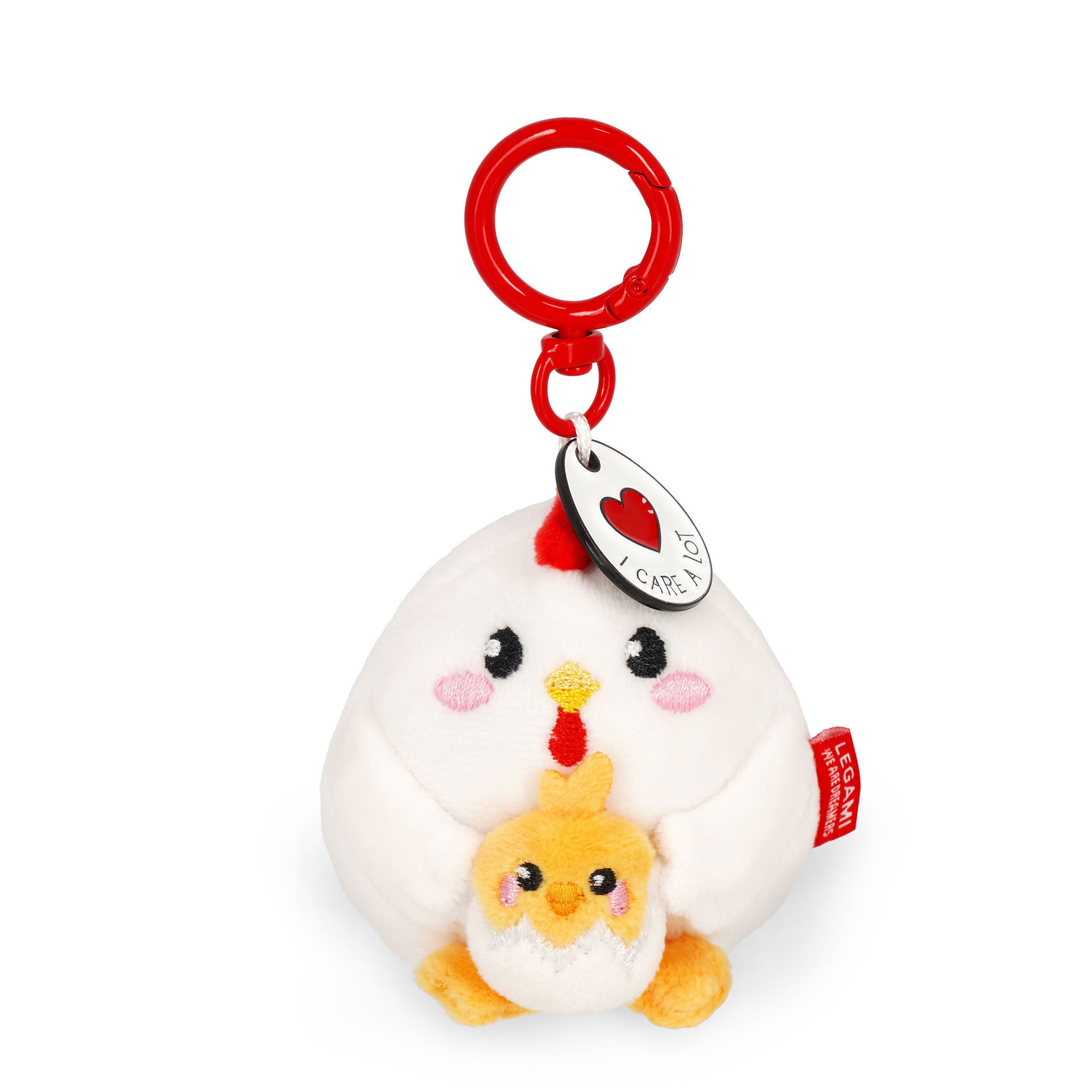 Legami - Portachiavi Di Peluche Hen - Tiny Super Soft!