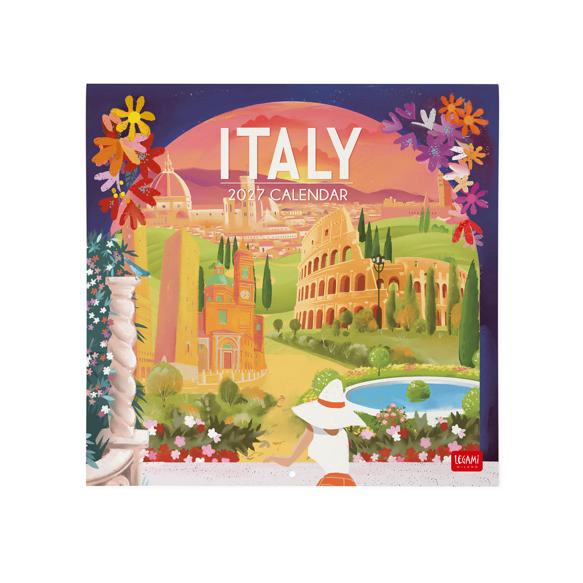 Legami - Calendario Da Parete 2027 - 30 X 29 Cm - Italy